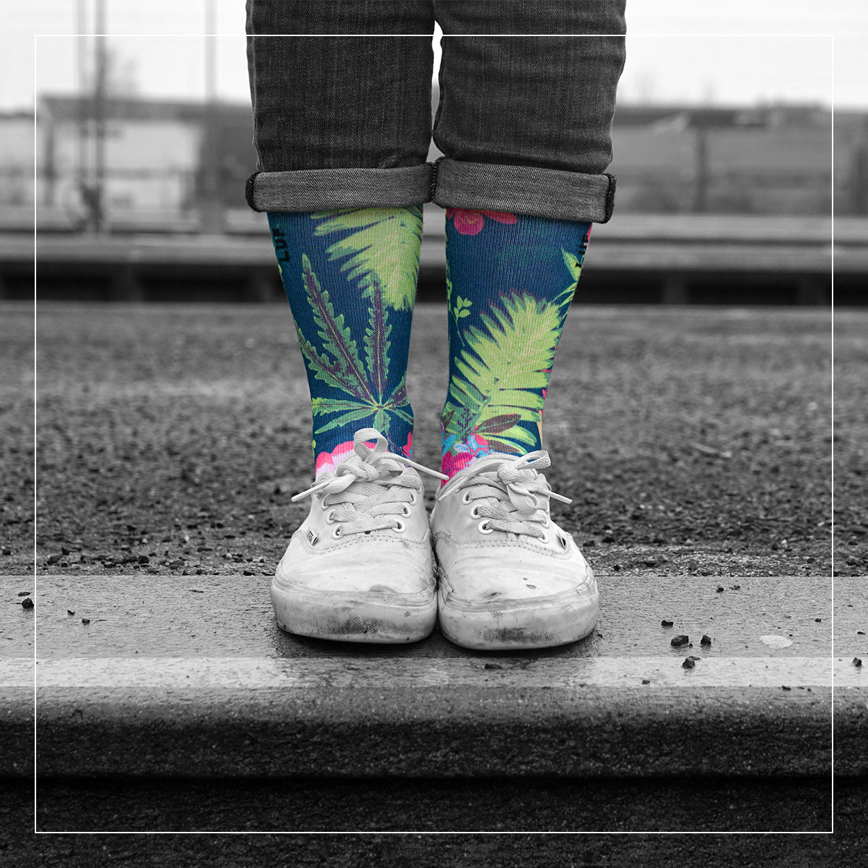 LUF SOX Classics Deep Tropic